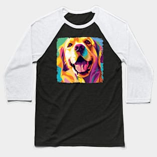 Golden Retriever Pop Art - Dog Lover Gifts Baseball T-Shirt